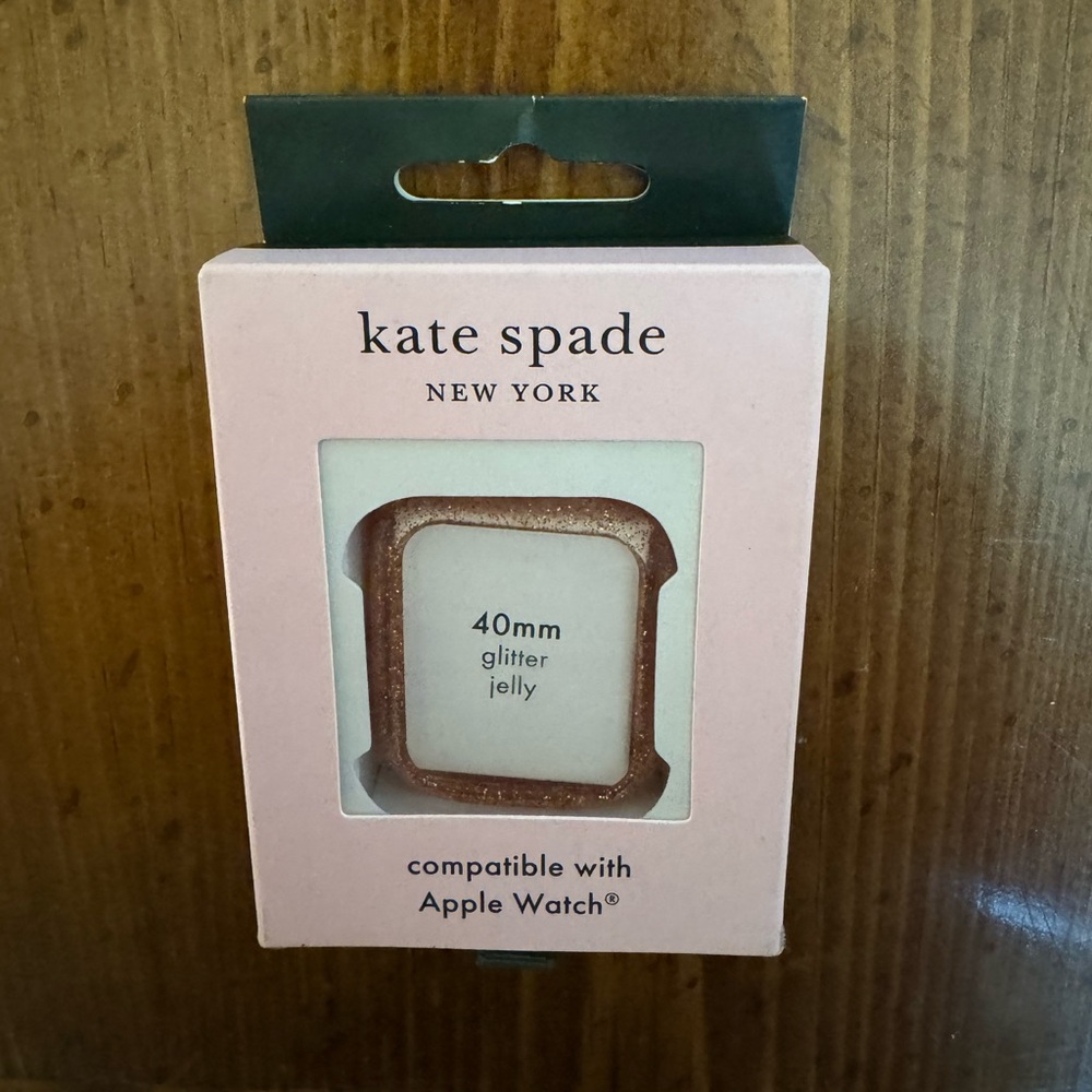 kate spade Apple Watch 40mm glitter jelly